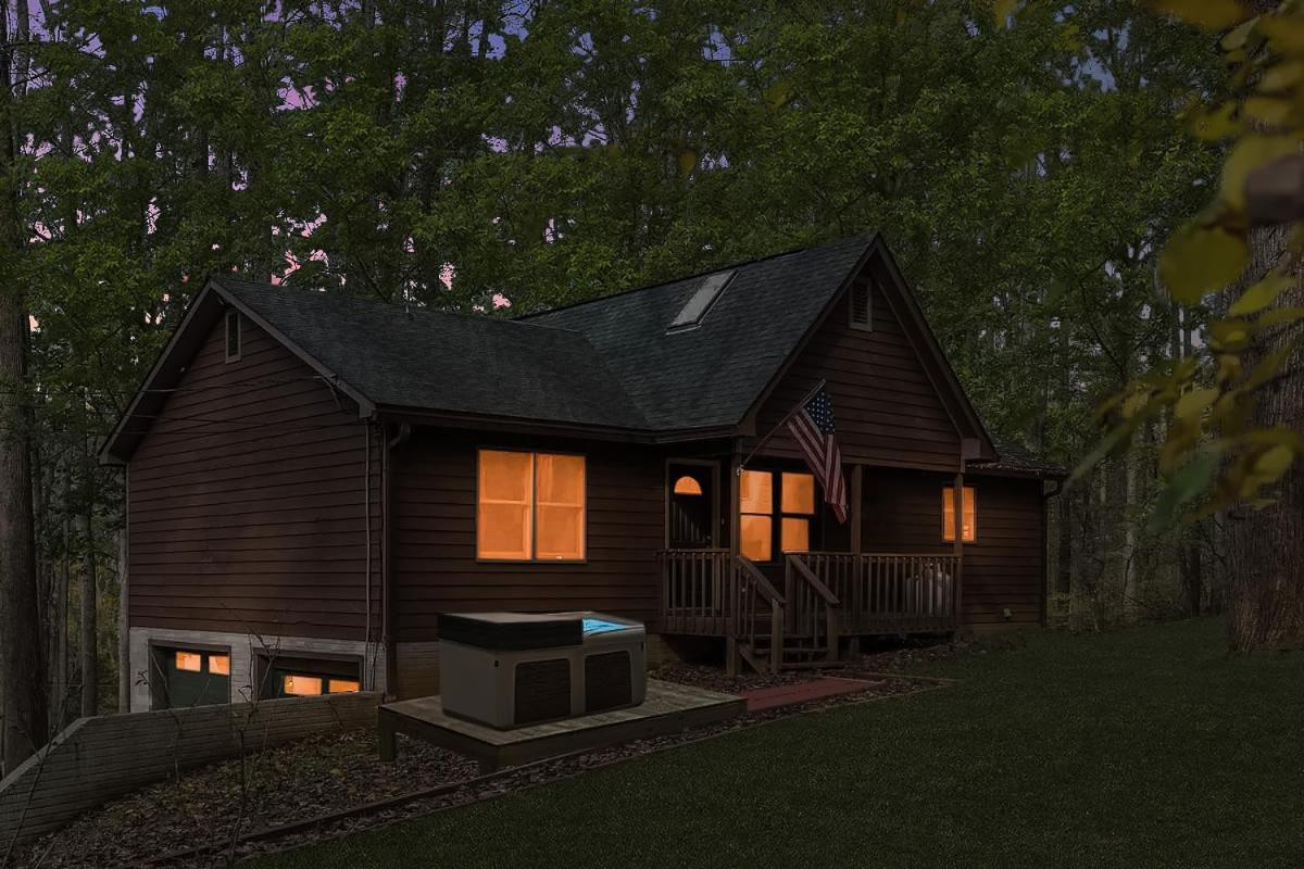 Hot Tub, Deck&Grill, Game Room, Wifi At Cute Cabin Charles Town Exterior photo